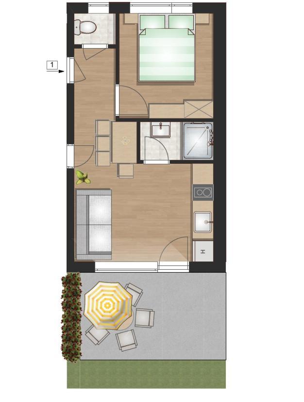 Barka Apartmanok シオーフォク エクステリア 写真